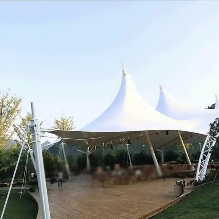 明光市膜结构景观棚