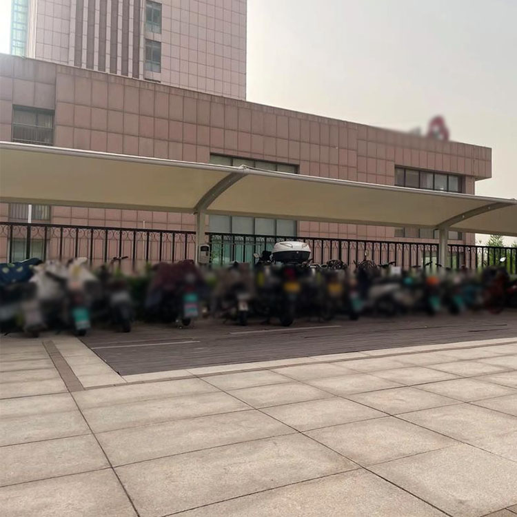 明光市膜结构电动车棚